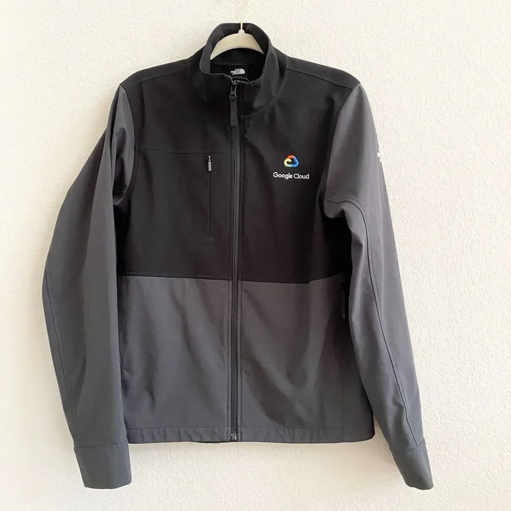 The North Face Canyon Flats Google Jacket Sz‎ S Black TechEng